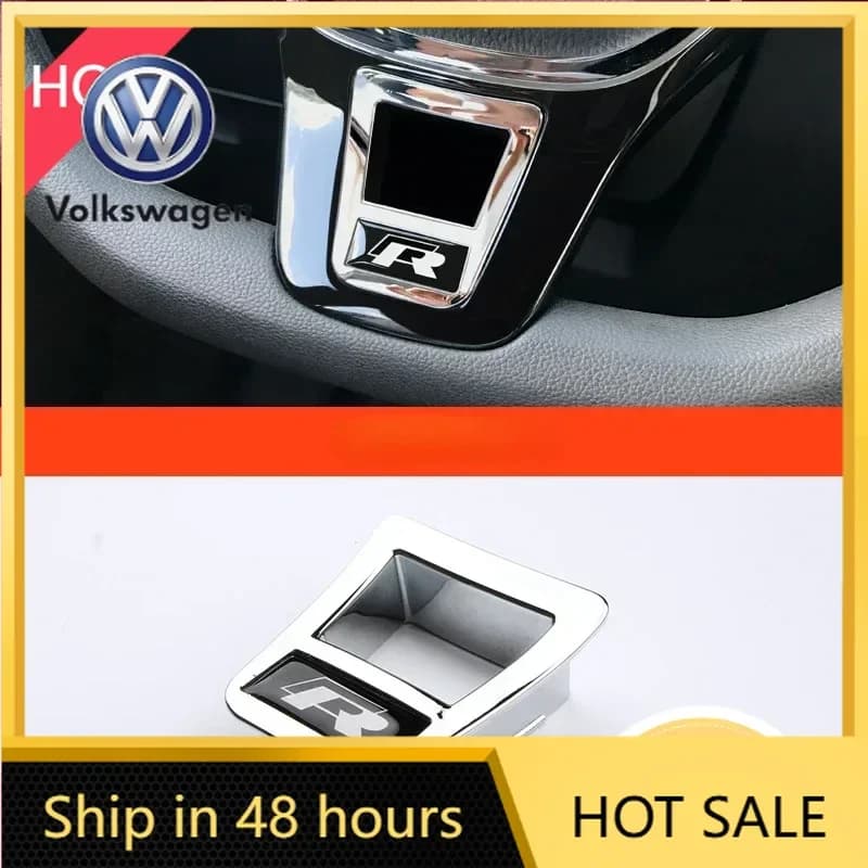 Accessori per Volkswagen Golf 3 4 MK3 MK4 2026, Copri Volante e Adesivi per Styling Auto, Compatibili con Volkswagen GOLF 7 GTi MK7