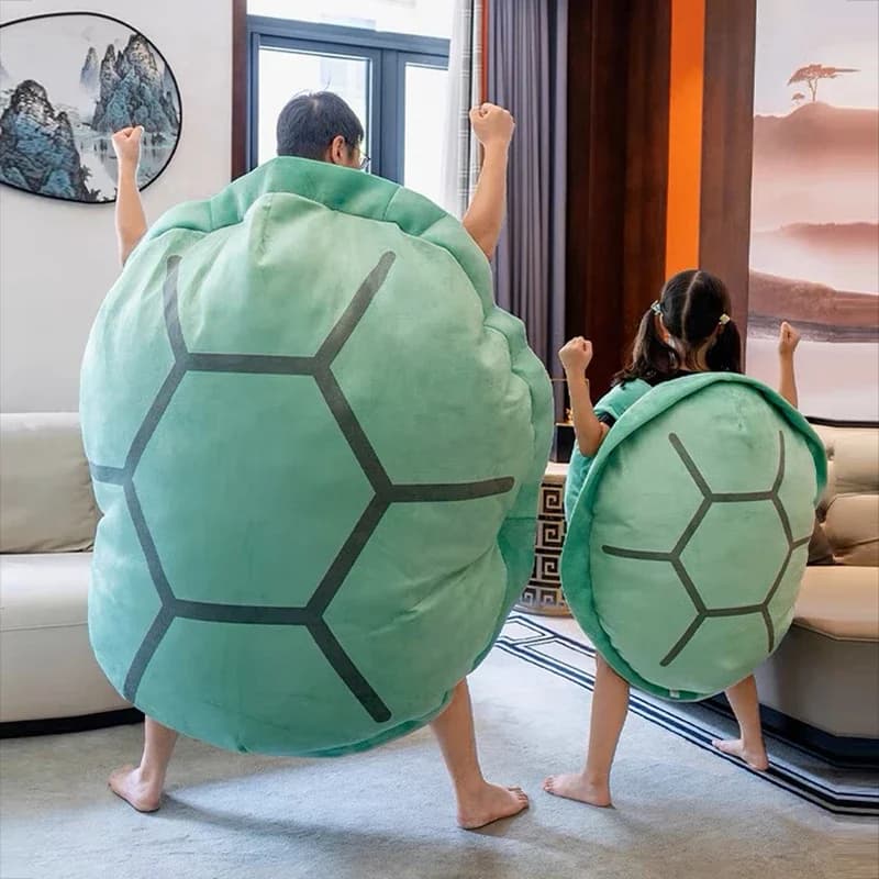 80/100 centimetri Conchiglia di Tartaruga Peluche Sacchetto A Pelo Farcito Morbido Tartaruga Cuscino Cuscino Giocattoli Creativi Costume Di Natale Gioco regalo