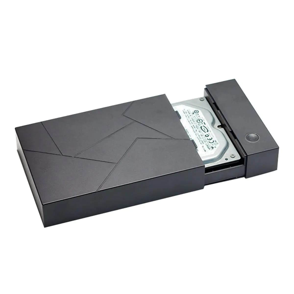 Vogue Custodia per HDD da 3,5 pollici SATA a USB 3.1 Tipo C Adattatore Custodia per disco rigido esterno per custodia per disco SSD da 2,5 "3,5" SPINA USA