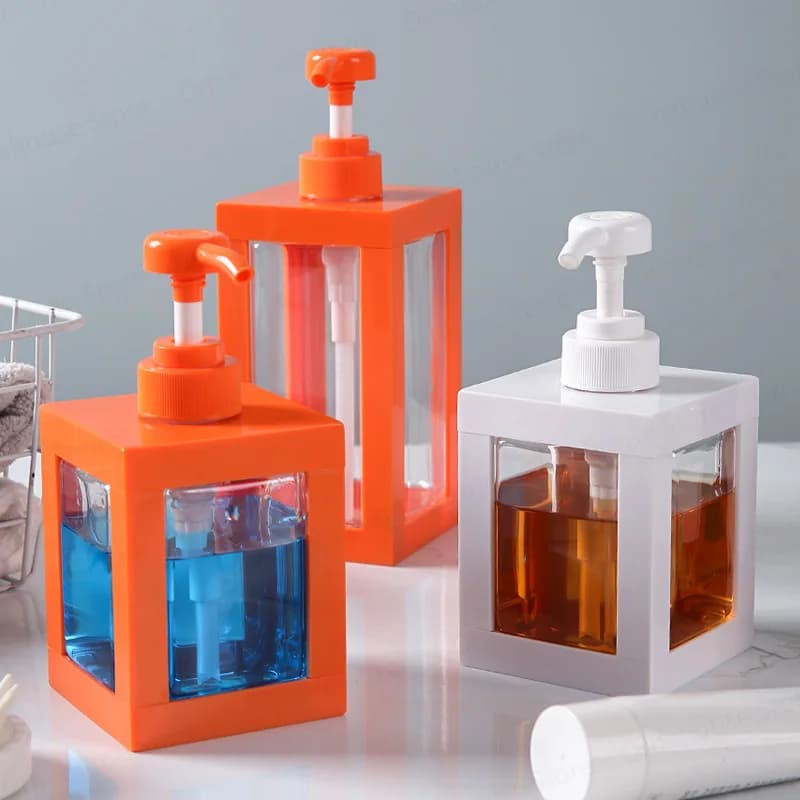 Liquid Soap Dispenser Kitchen Large-capacity 750/500/1000Ml Empty Pump Shampoo Bottle Dish Soap Container Bathroom Accessories