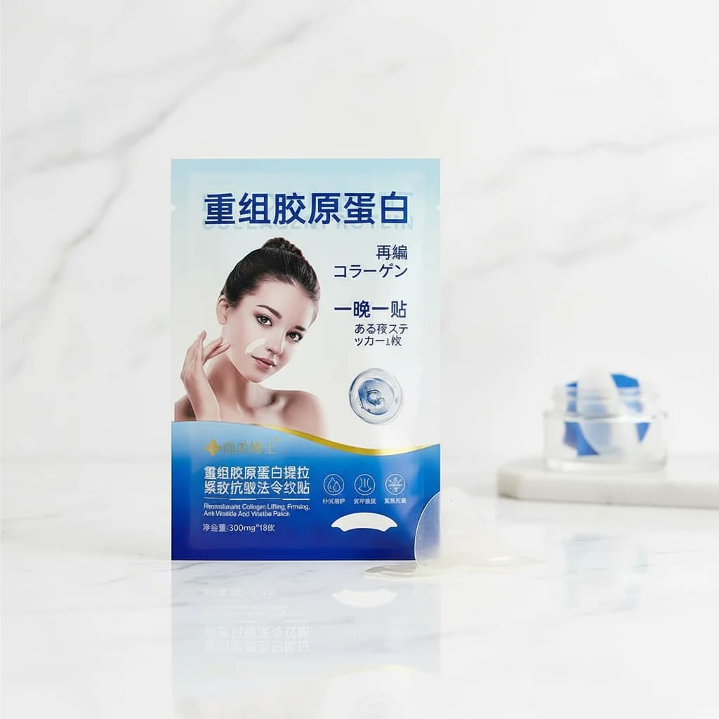 1/3/5 Pieces Patch at Collagen Recombinant Anti-Wheel for Lifting Face and Nasolabial Rugs, Smile Lines, Skin Shaping and Toning, Beauty Care