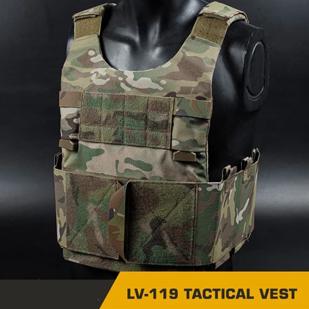 LV119 Gilet tattico Spiritus Conceal Carry Systems Plate Carrier Gilet da caccia Leggero e portatile CS Gear