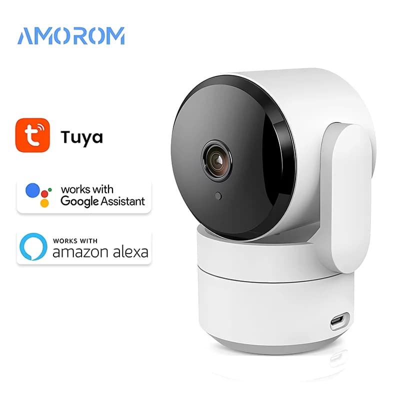 Tuya 1080P Indoor Wifi Ip Camera Wireless Baby Monitor Visione notturna Ai Rileva P2P Telecamere di sorveglianza Supporto Google Home Alexa