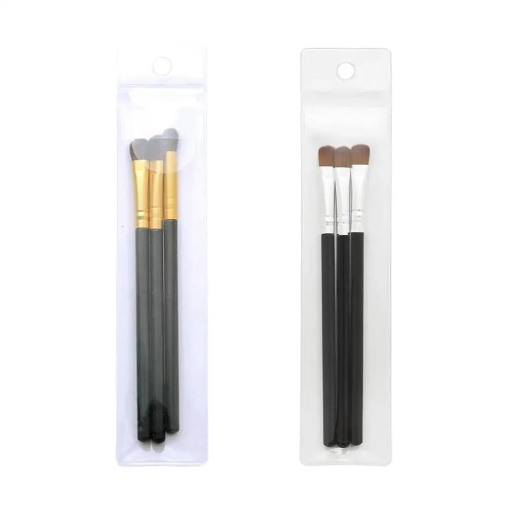 Set di pennelli per trucco professionale Kit di pennelli per ombretto in nylon per capelli Strumenti cosmetici portatili per il salone di viaggio a casa