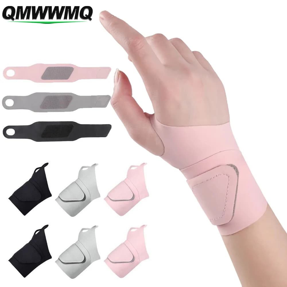 1 Pezzo di Supporto Elastico Ultra-Sottile per Polso - Sollievo dal Dolore del Tunnel Carpale, Supporto Efficace per Lesioni da Uso Ripetitivo e Cura Quotidiana del Polso