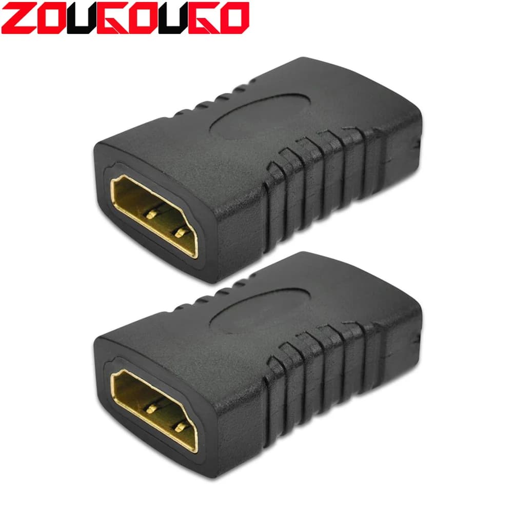 1/2/3PCS 4K HDMI-compatible Extender Female Female Converter Extension Cable Adapter For Computer Display Laptop PS4/3 PC TV