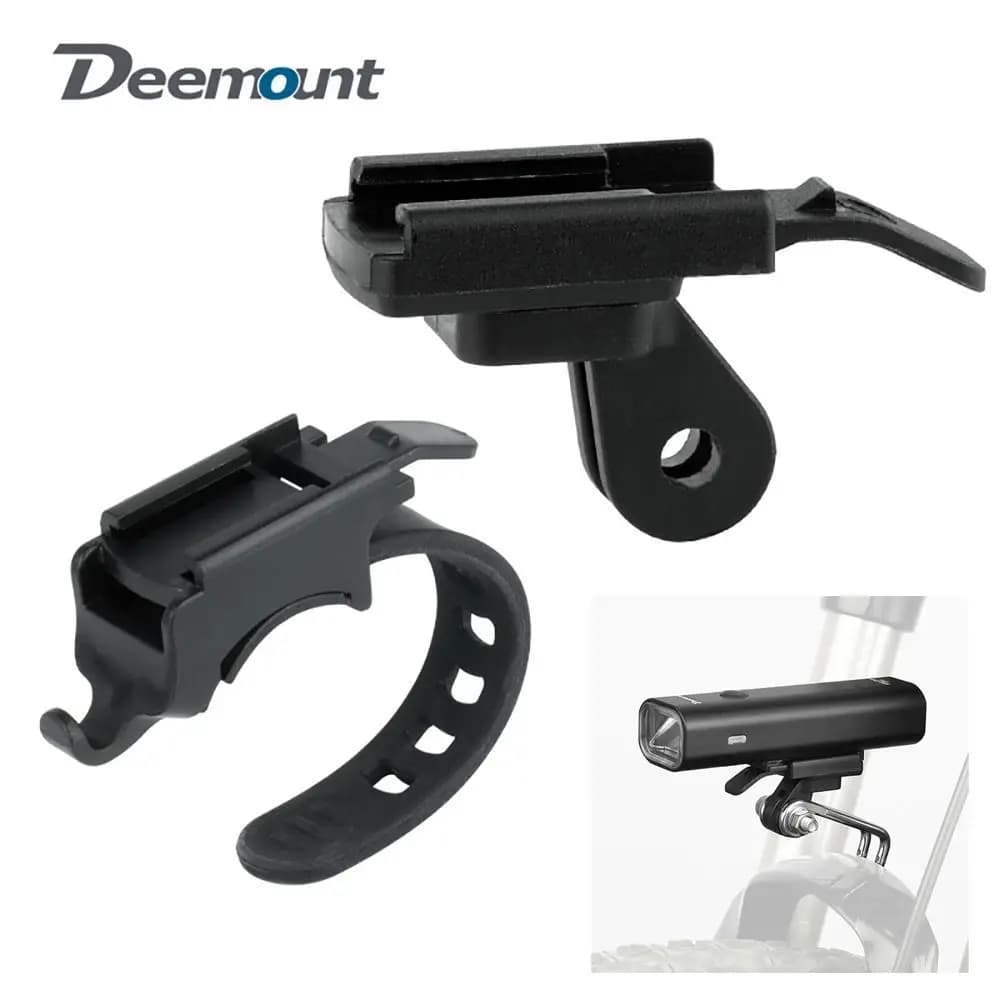 Support for bicycle headlight for Gopro interface MTB LED lamp bracket for Rockbros QD-250 YQ200/400 Blackbird L1