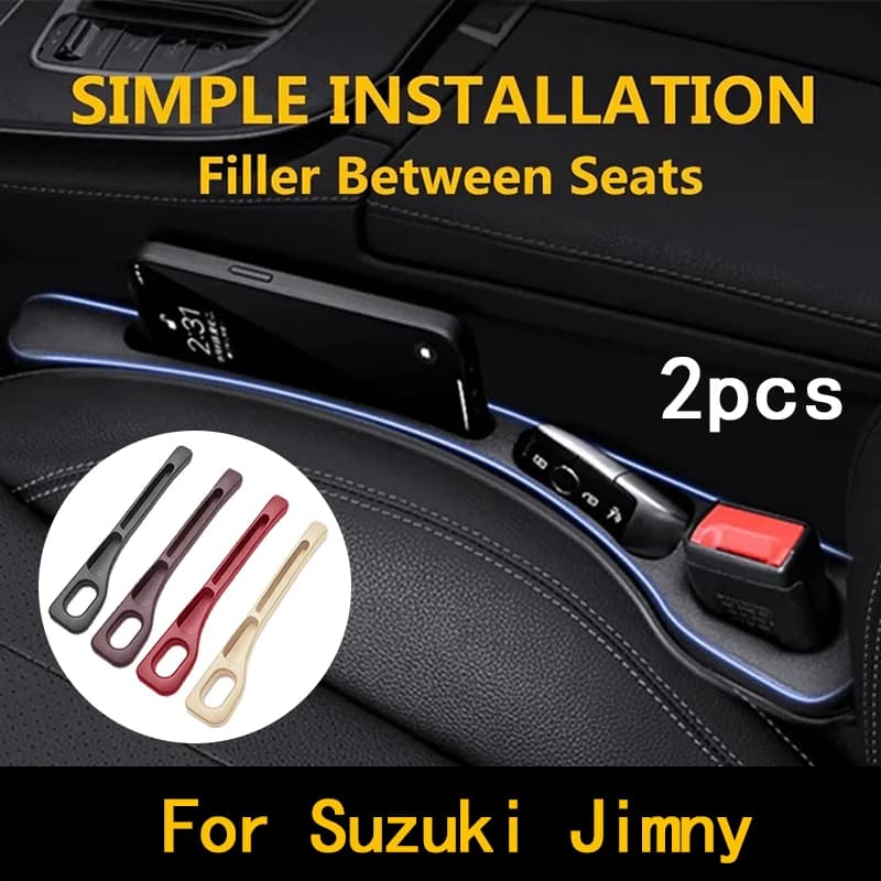 Riempitore per seggiolino auto tra fessure del sedile Accessori per la decorazione di interni 2 pezzi per Suzuki Jimny 2022 jb43 jb74 2009-2025