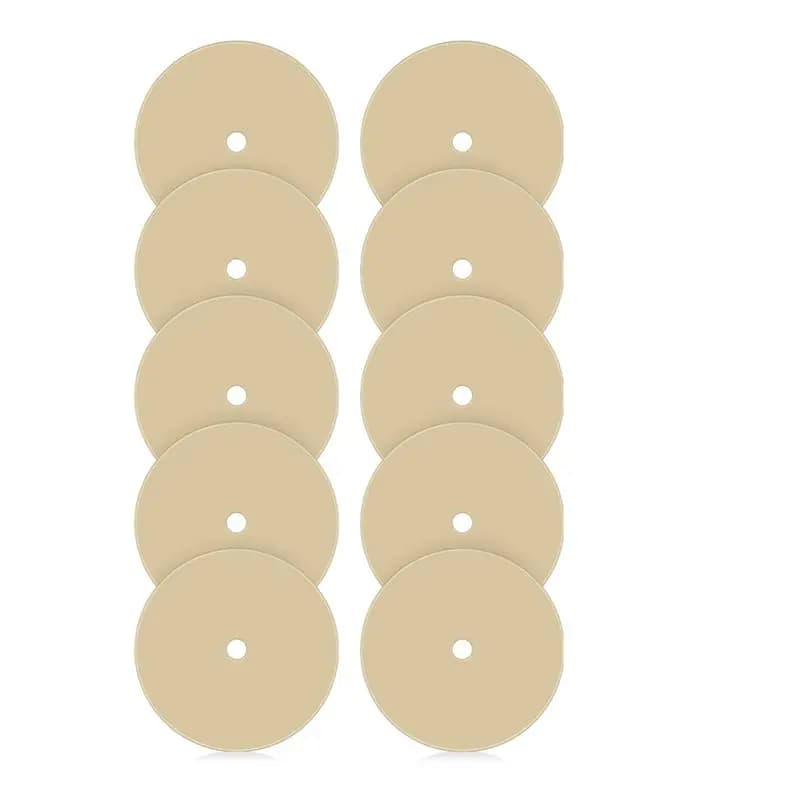 ABFI 10 Pcs 6893 Inhalation Valve Replacement For 6200 6800 7500 Series, 6000 Series Full And Half Facepiece Accessories