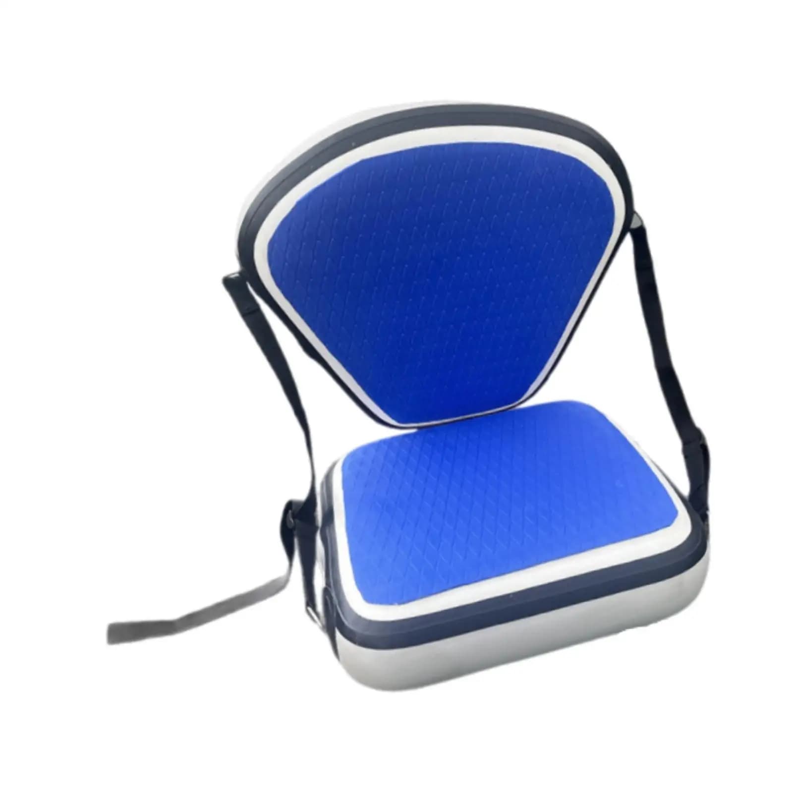 Sedile Premium Gonfiabile per Kayak in PVC con Schienale Regolabile, Poltrona per Canoa, Paddle Board e Barche a Remi