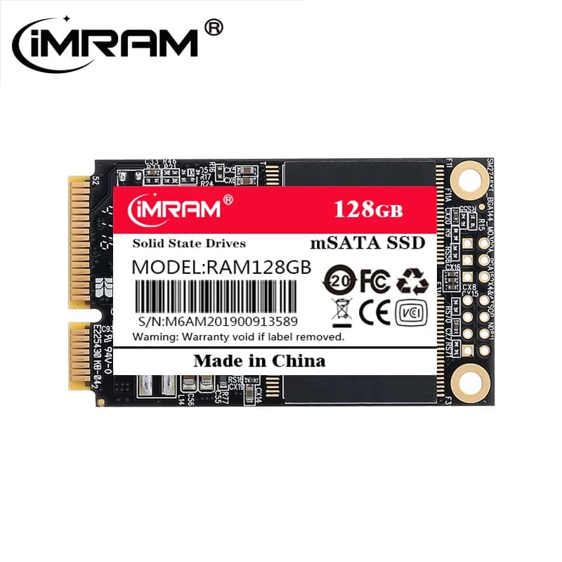 IMRAM mSATA SSD 32GB 64GB 120GB 240GB 128GB 256GB 480GB 512GB Mini SATA interno Solid statuhard Drive per Server portatile