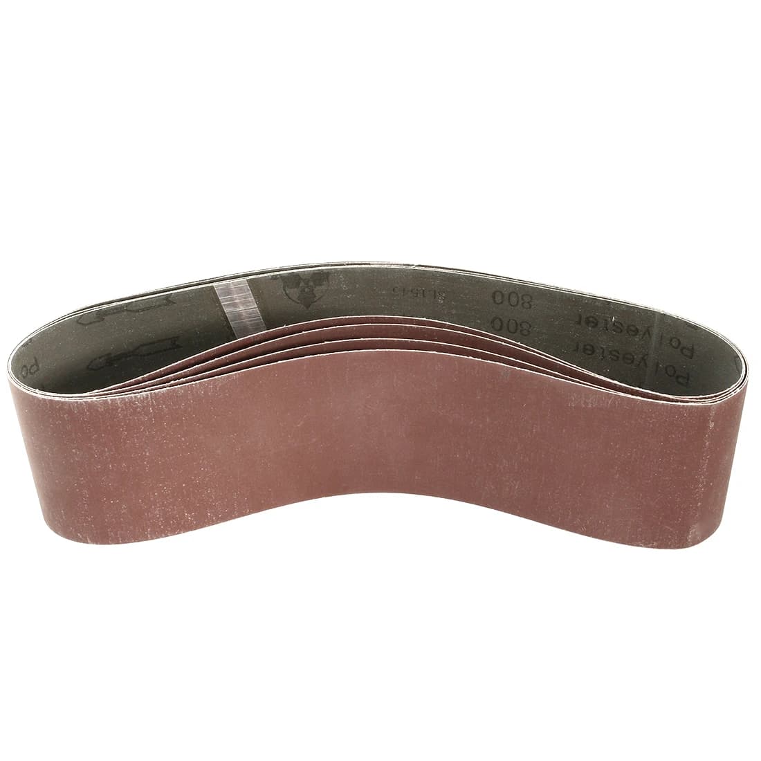 4 inch x 24 inch 36 inch aluminum oxide abrasive tape, 800 grain joint, 4 pieces