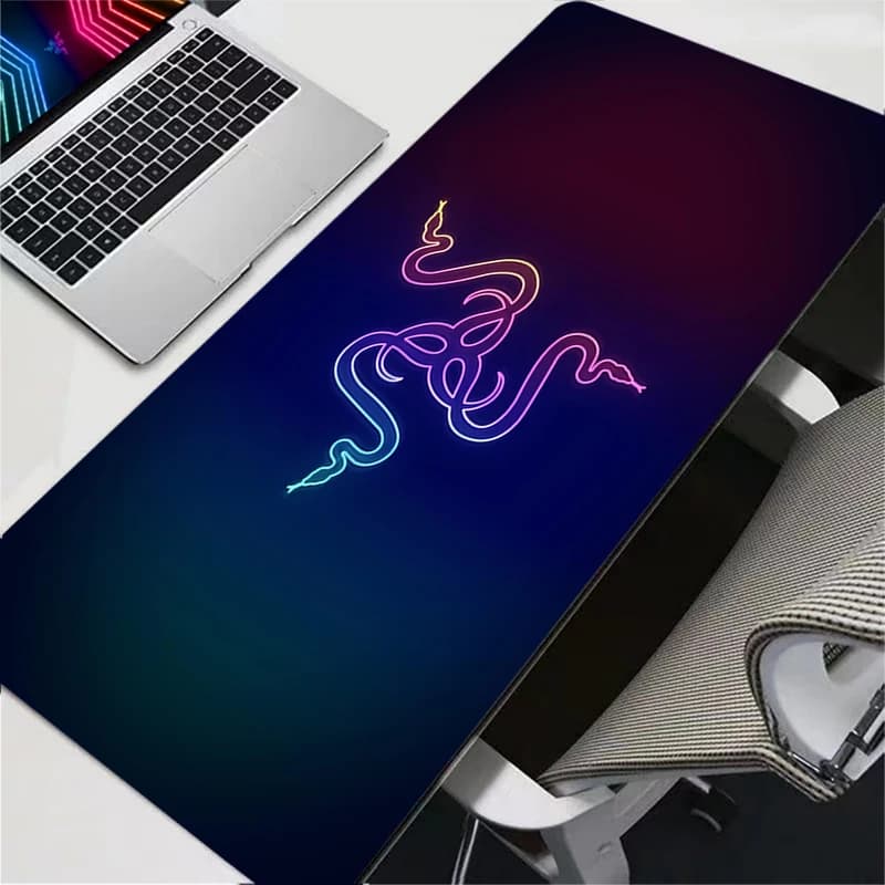 Razer Fashion Luxury Mouse Pad Grande morbido Home Gamer Tastiera Scrivania Mouse Zerbino Tappeto in gomma Tapis Souris Gaming Notbook Mousepad