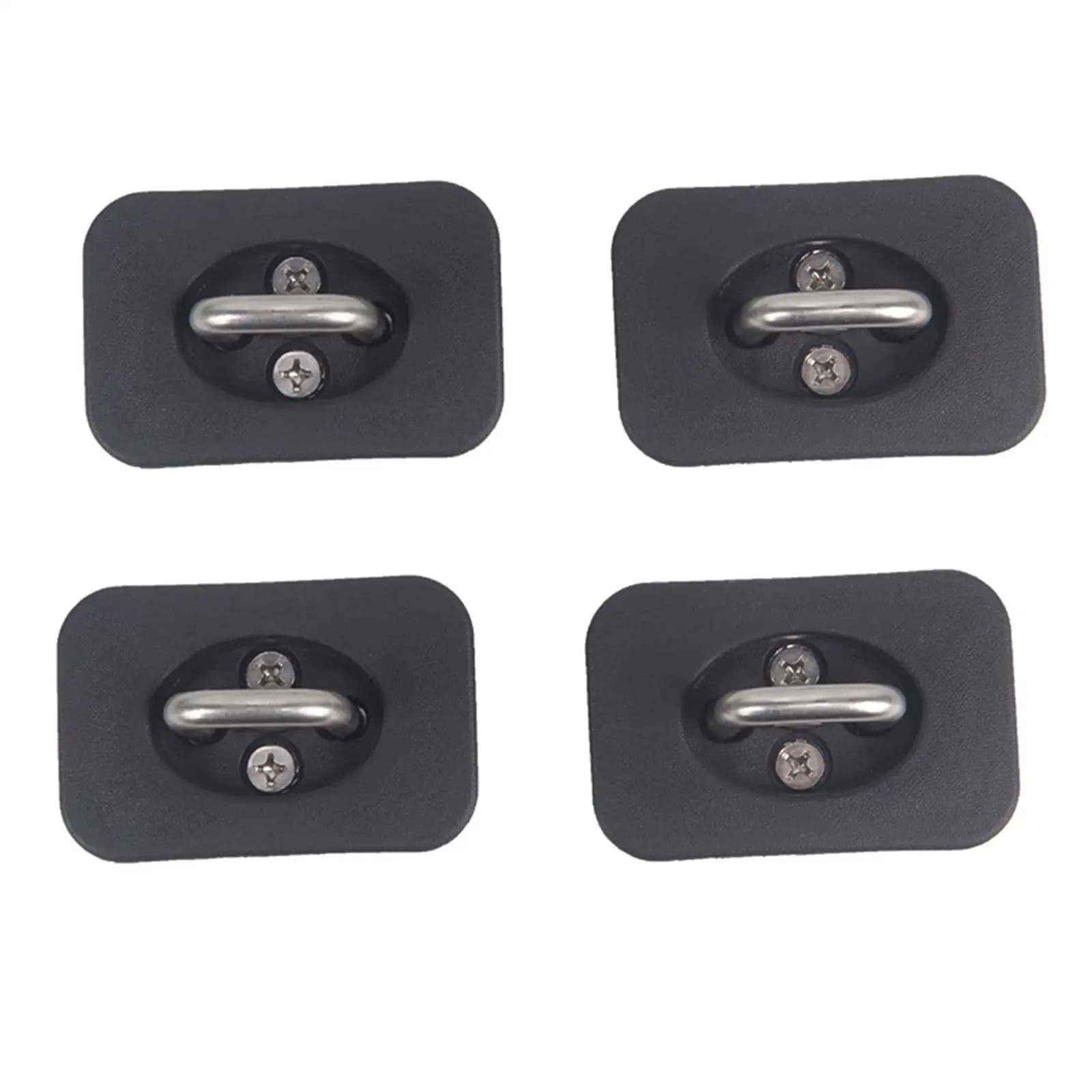 Truck Bed Tie Down Anchors Stainless Steel D Ring Fastener Hooks for Ford F150 Super Duty Hauling Camping