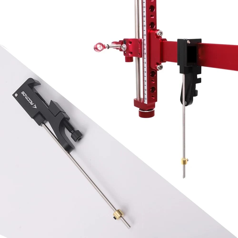 1pc Tiro con l'arco Clicker Arco magnetico Vista Anello in metallo regolabile Ripondante Arco ricurvo Tiro Accessorio da caccia
