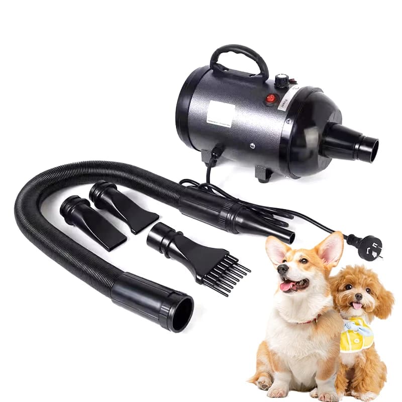Smart Touch 4 Nozzle Accessory Screen Adjustable Heat Pet Grooming Dog and Cat Hair Drying Powerful Hair Dryer Accessory