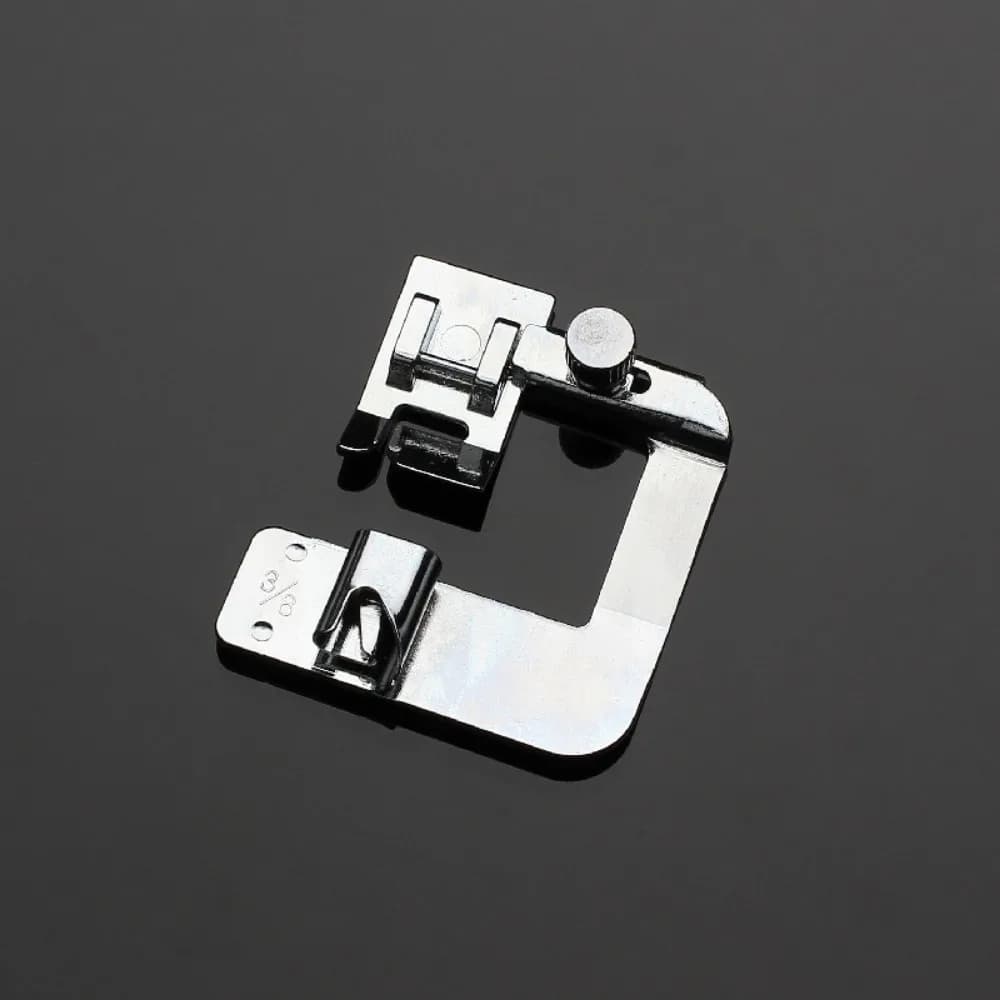 6-25mm Rolled Hem Presser Foot Universal Multifunctional Hemming Presser Foot Adjustable Width Snap-On Narrow Hemmer Foot