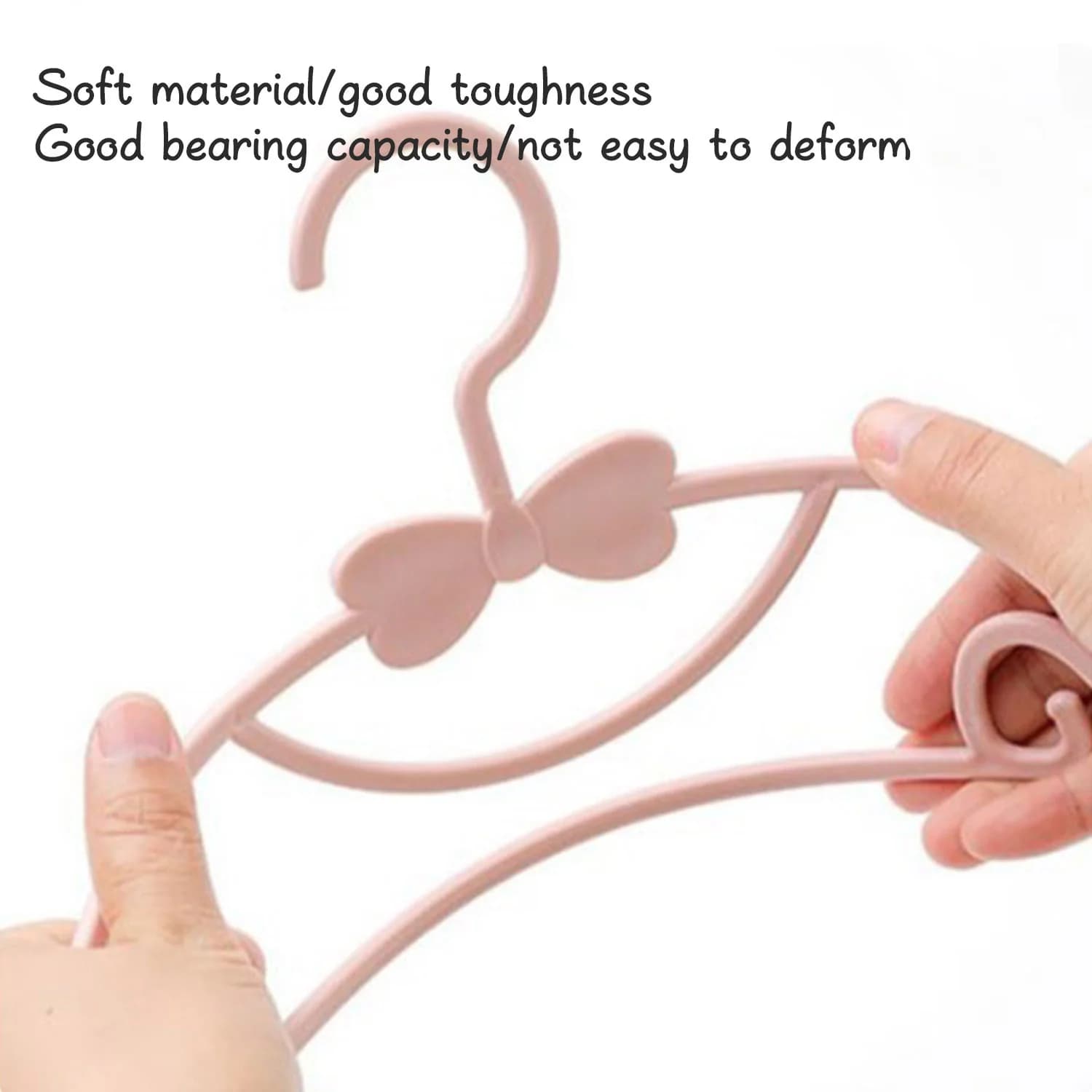 Appendiabiti per Bambini 10 Pezzi, Espositore per Vestiti per Bambini, Appendiabiti Carino con Clip, Vendita all'Ingrosso