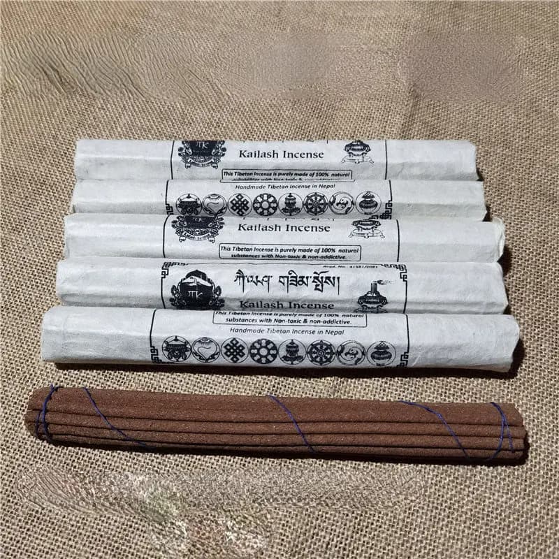 Nepal Himalaya Incenso tibetano Pianta naturale Incenso Linea fatta a mano Incenso Fai da te Per uso domestico Incenso per interni Yoga Meditazione Calma