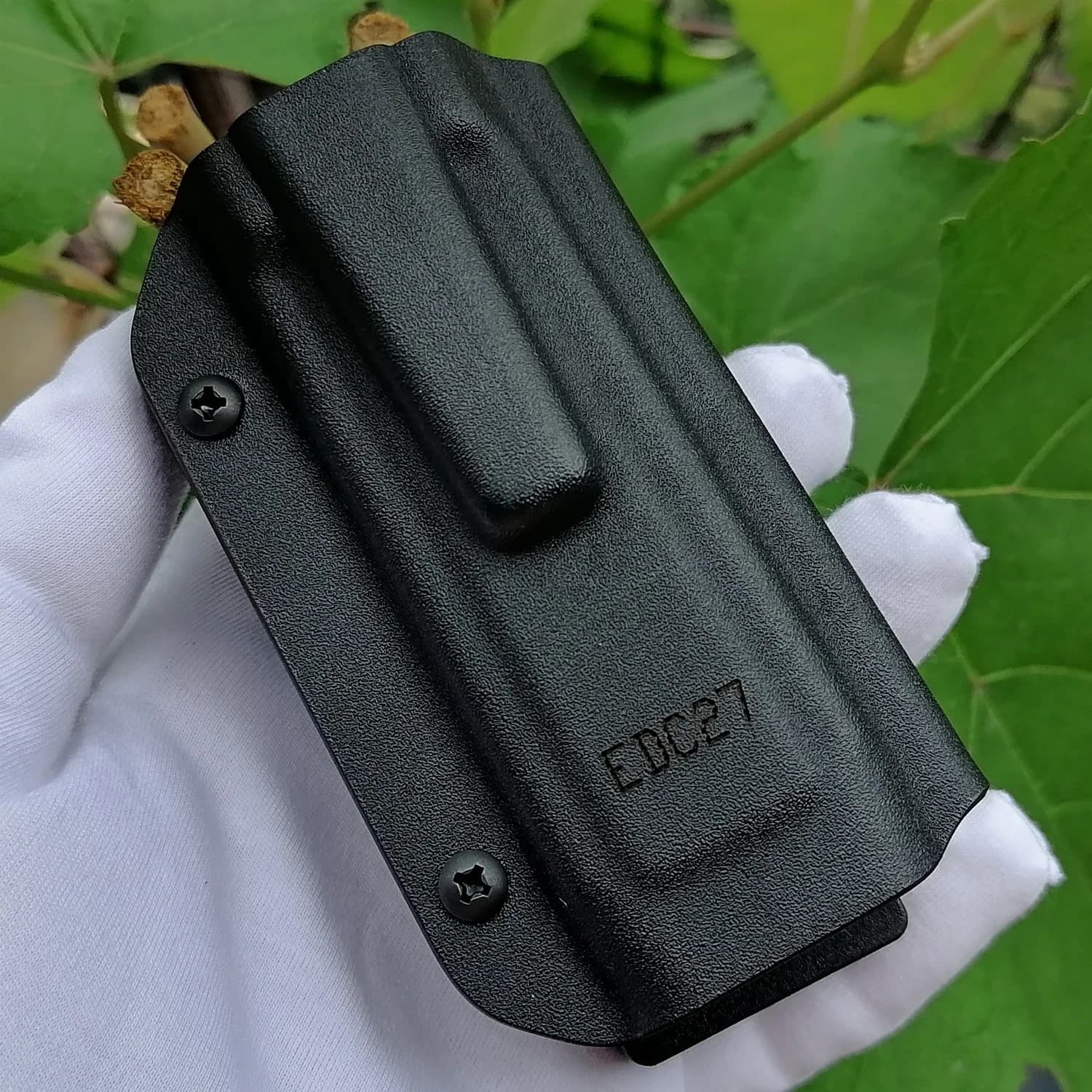Torcia Kydex Guaina Guaina K con clip da cintura per torcia NITECORE EDC29/EDC27UHi/EDC25
