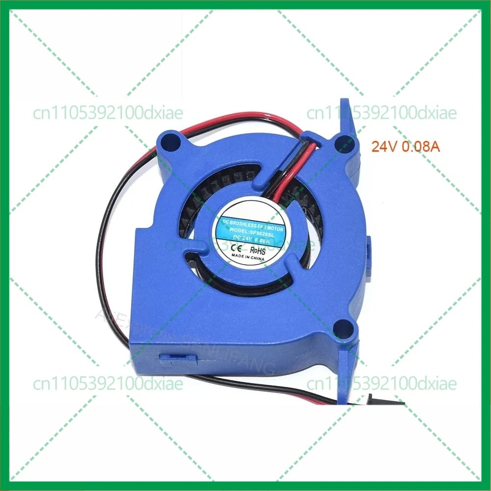 3 pz Nuovo SF5020SL 5 CM Dispositivo di Raffreddamento Per SANLY 2-Line 50*50*20 MM DC24V 0.08A Umidificatore Turbo Ventola Di Raffreddamento