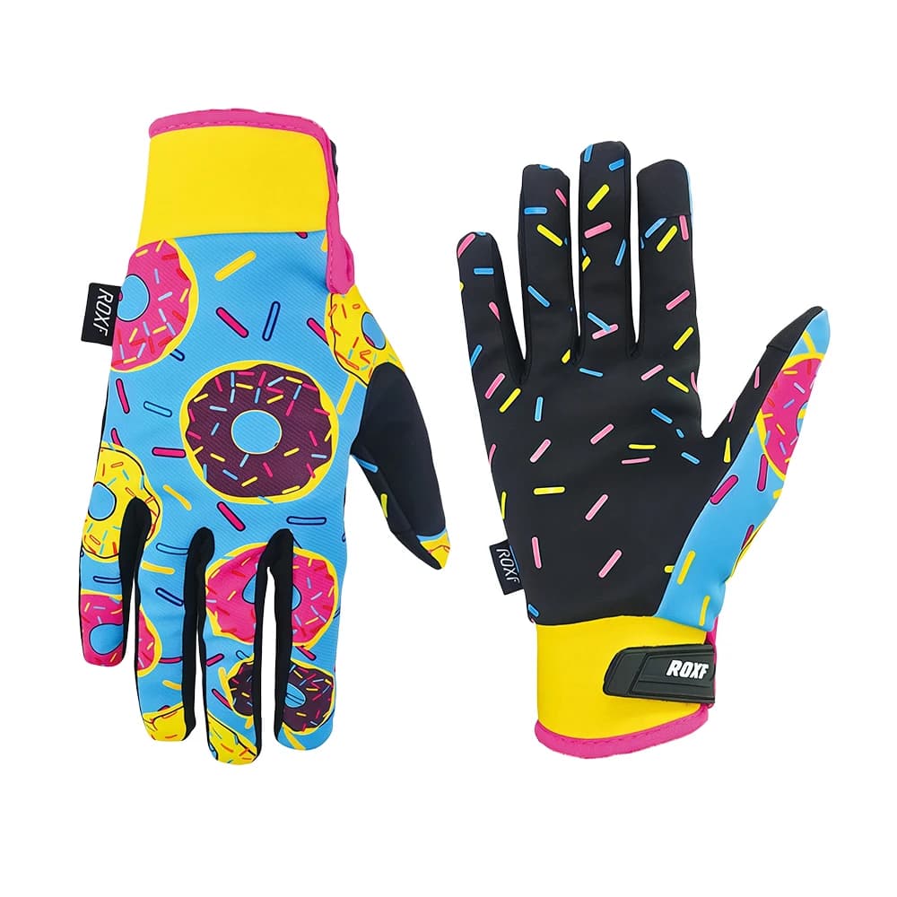 Guanti da Moto per Adulti con Dita Intere, Traspiranti, per Fuoristrada, Motocross, ATV, MX, BMX, Corse, Sci e Sport sulla Neve