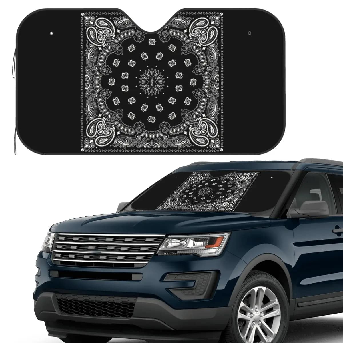 Bandana Parasole personalizzato Parabrezza Parabrezza anteriore per auto Finestra Parasole Accessori Coperture