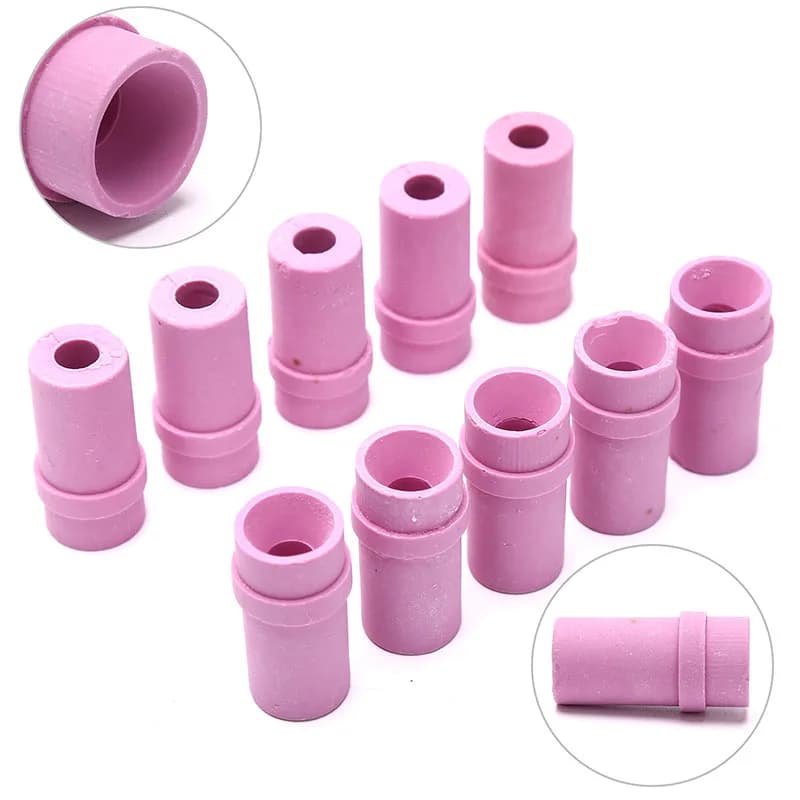 10 pz 4.5mm-7mm Sabbiatura-Pistola Ugello di Ricambio Sabbiatrice Ugello In Ceramica Punta Aria Sifone Sabbiatura Ugello Strumento di Sabbiatura