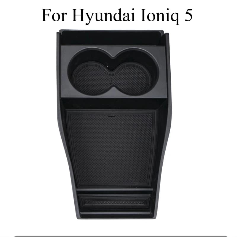 Scatola portaoggetti centralizzata migliorata per Hyundai Ioniq 5, organizer per vano portabicchieri