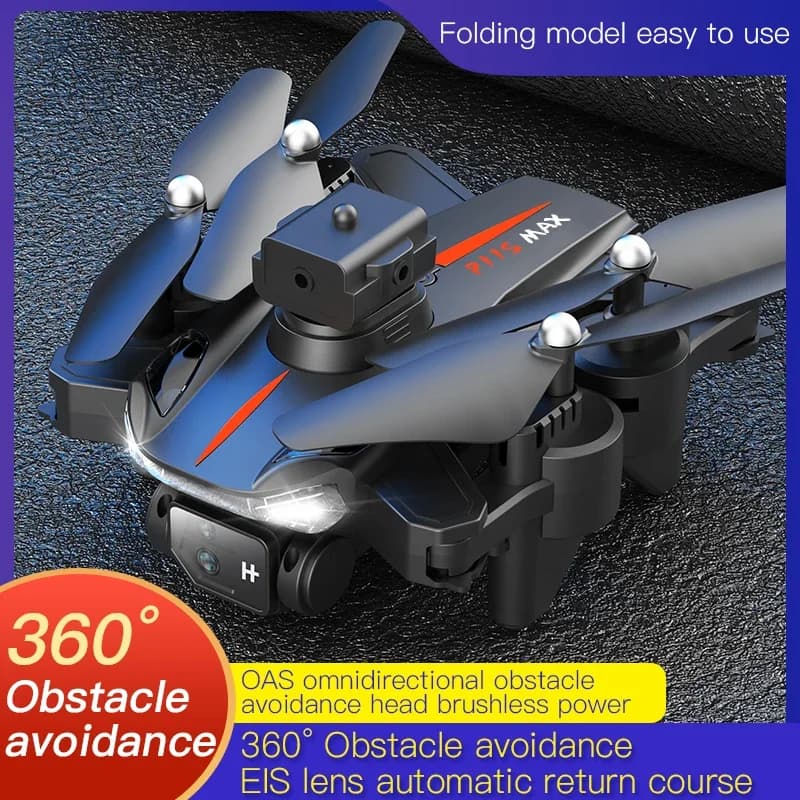 Drone P11 Pro Max 8K 5G Professional GPS for Photography Air HD with Double Camera, Avoidance Obstacles, Quadricotter Brushless, Children's Gift