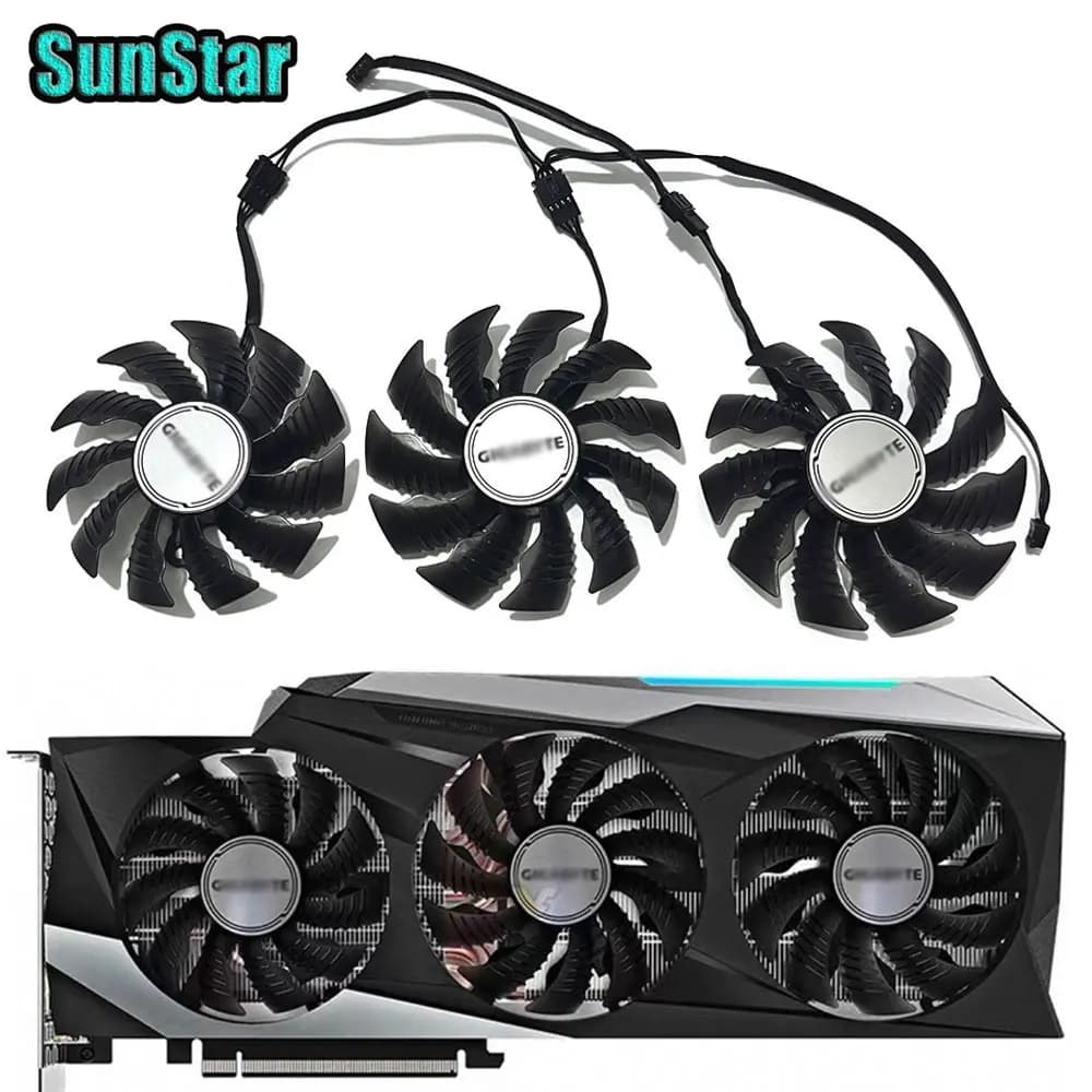 Nuovo RTX3080 82MM 87MM T128015SU PLA09215S12H Ventola di raffreddamento della scheda video per GIGABYTE RTX 3090 3080 3080Ti 3070Ti GAMING OC GPU Ventola