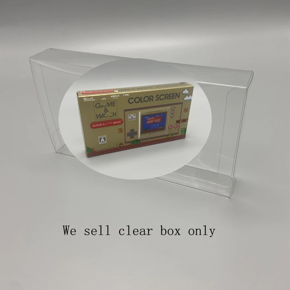 ZUIDID Protective PET box for Mario 35th Anniversary Game&Watch game console storage display