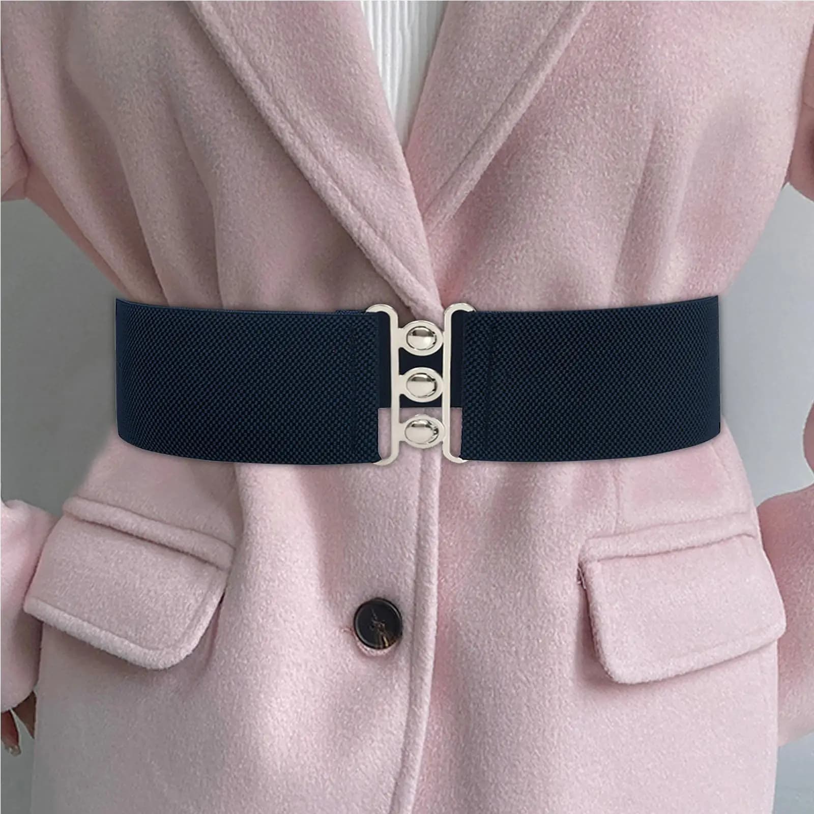 Elastic waist belt Fashionable woman belt for parties, shopping, festival, street