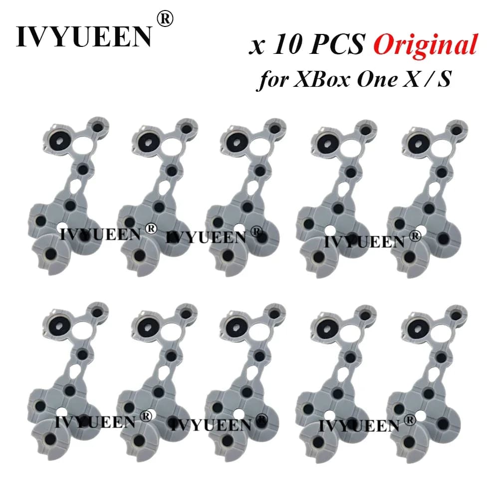 IVYUEEN 3-10 PCS per XBox One XS Controller sottile Pulsante in gomma conduttiva Contatto Pad Sostituzione Riparazione Accessori di gioco
