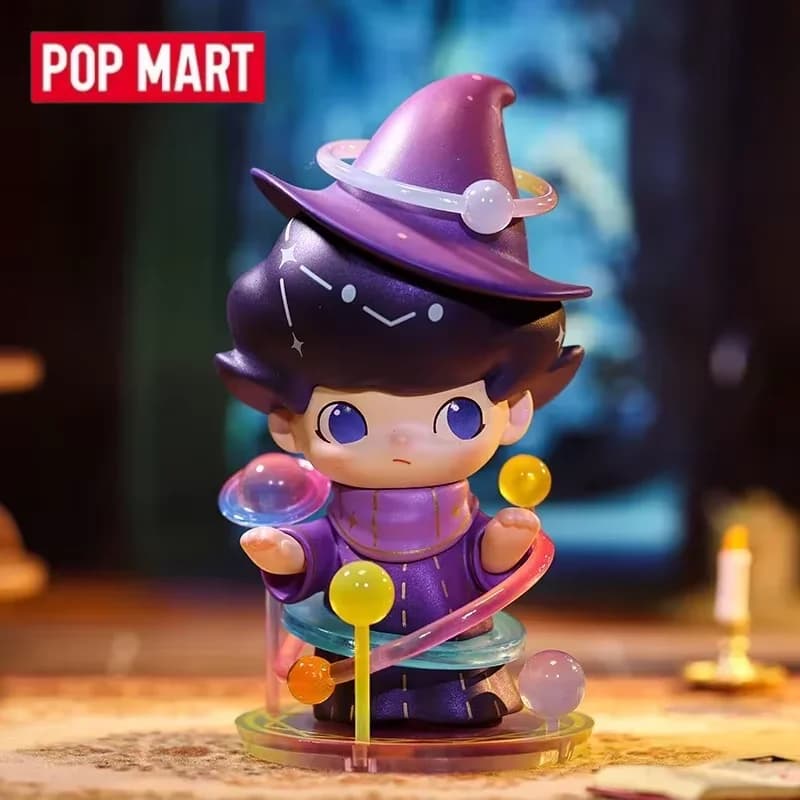 POP MART Dimoo Zodiac Series Blind Box Blind Box Toys Kawaii Anime Action Figure Surprise Genuino Originale Mystery Box Girl