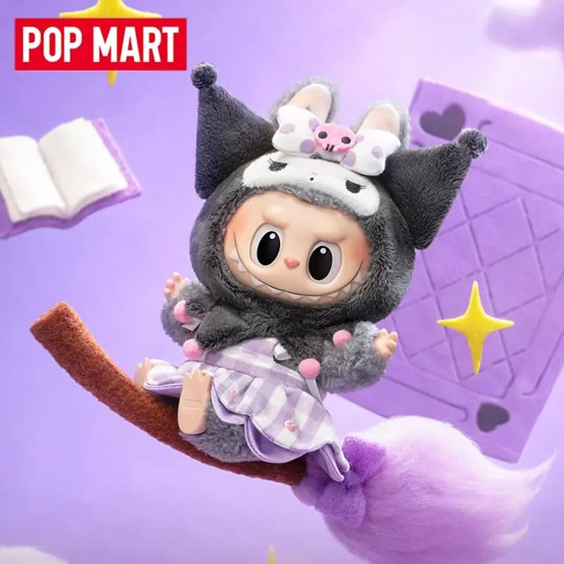 POP MART LABUBU THE MONSTERS SANRIO CHARACTERS Series Vinyl Plush Blind Box Mystery Box Giocattoli Kawaii Ornamenti Statuette Decorazioni per la Casa
