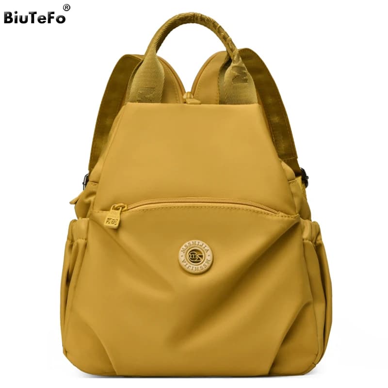 Fashion Commuter Backpack Women Chest Bag Waterproof Nylon Daypack Ladies Shoulder Bag Lightweight Large Travel Rucksack