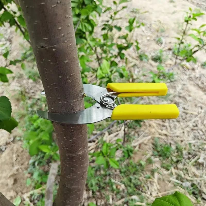 [C] 1Pcs Stripping Peeling Knife Garden Tree Branches Ring Barking Cutter Girdling Pruning Shears