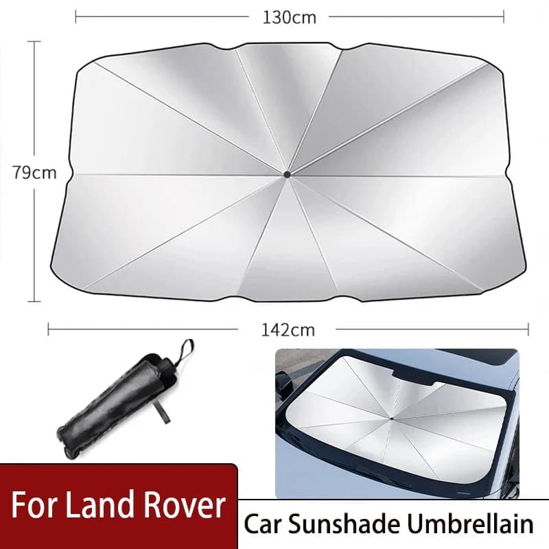 Per Land Rover Range Rover Sport Summer Car Parasole Ombrello Strumento di raffreddamento per auto Parabrezza anteriore Parasole per Land Rover