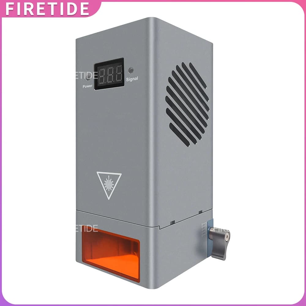 Modulo laser a potenza ottica da 40 W con modulo luce blu TTL Air Assist per utensile da taglio per incisione laser CNC