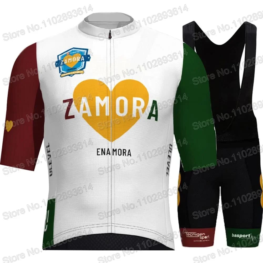 Zamora Enamora 2023 maglia da ciclismo Set manica corta abbigliamento spagnolo camicie da bici da strada tuta pantaloncini da bicicletta MTB Maillot Ropa