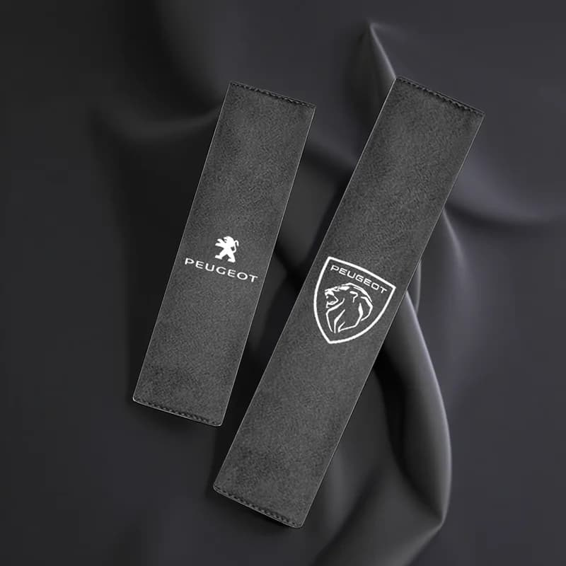 Peugeot Car Styling Seat Belt Cover Shoulder Strap Pad Harness Cushion For Peugeot 107 408 4008 308 3008 5008 508 2008 208 301