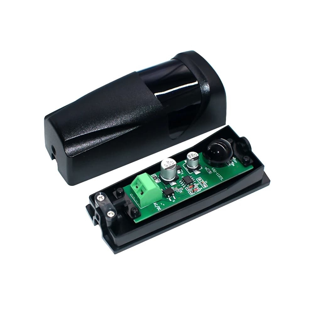 Fotocellula per porta del garage Sensore a infrarossi Rivelatore Fascio di sicurezza Fotocellula per cancello Barriera automatica per cancello Sensore a raggio a infrarossi