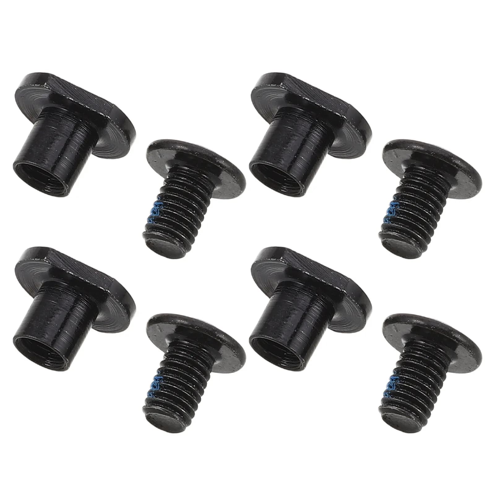 Snowboard Binding Screws Ski Hardware Metal Mounting Kit for Strap Bolts Parts Replacement