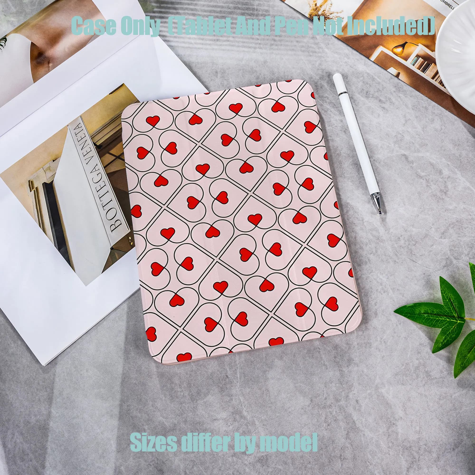 Shockproof TPU Tablet Protective Case with Pencil Holder Auto Sleep Wake for Apple /Samsung/Xiaomi/Redmi/Huawei/Honor