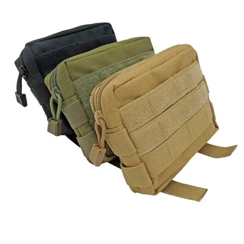 Custodia tattica Molle Utility EDC Marsupio Borsa di pronto soccorso medico Cintura Custodia per telefono Borsa da caccia per sport all'aria aperta Custodia per marsupio da uomo