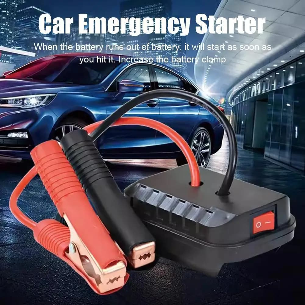 Per Dayi A3 Convertitore Caricatore Chiave Elettrica Smerigliatrice Martello Elettrico Auto Avviamento Di Emergenza Accenditore Salto di Avviamento