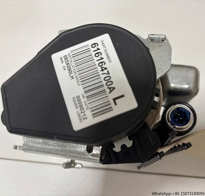 Cintura di Sicurezza per Auto Skoda Superb 2009-2015, Retrattile, OE 3TD 857 701 a UHQ / 3TD 857 702 a UHQ