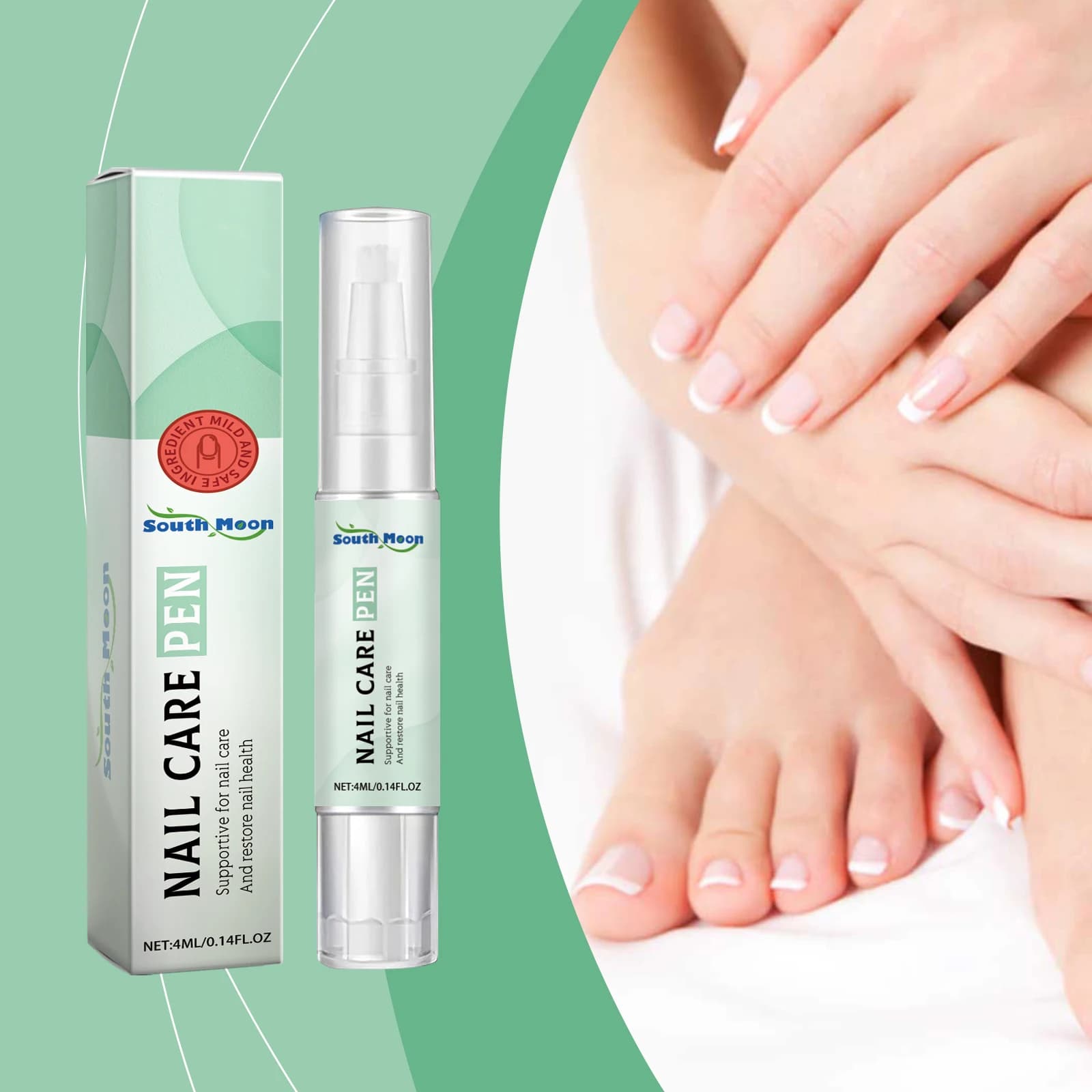 Penna Olio Nutriente per Unghie con Tea Tree, Olio Rigenerante per Cuticole, Prevenzione e Cura delle Unghie, Penna Idratante per Cuticole e Pelle