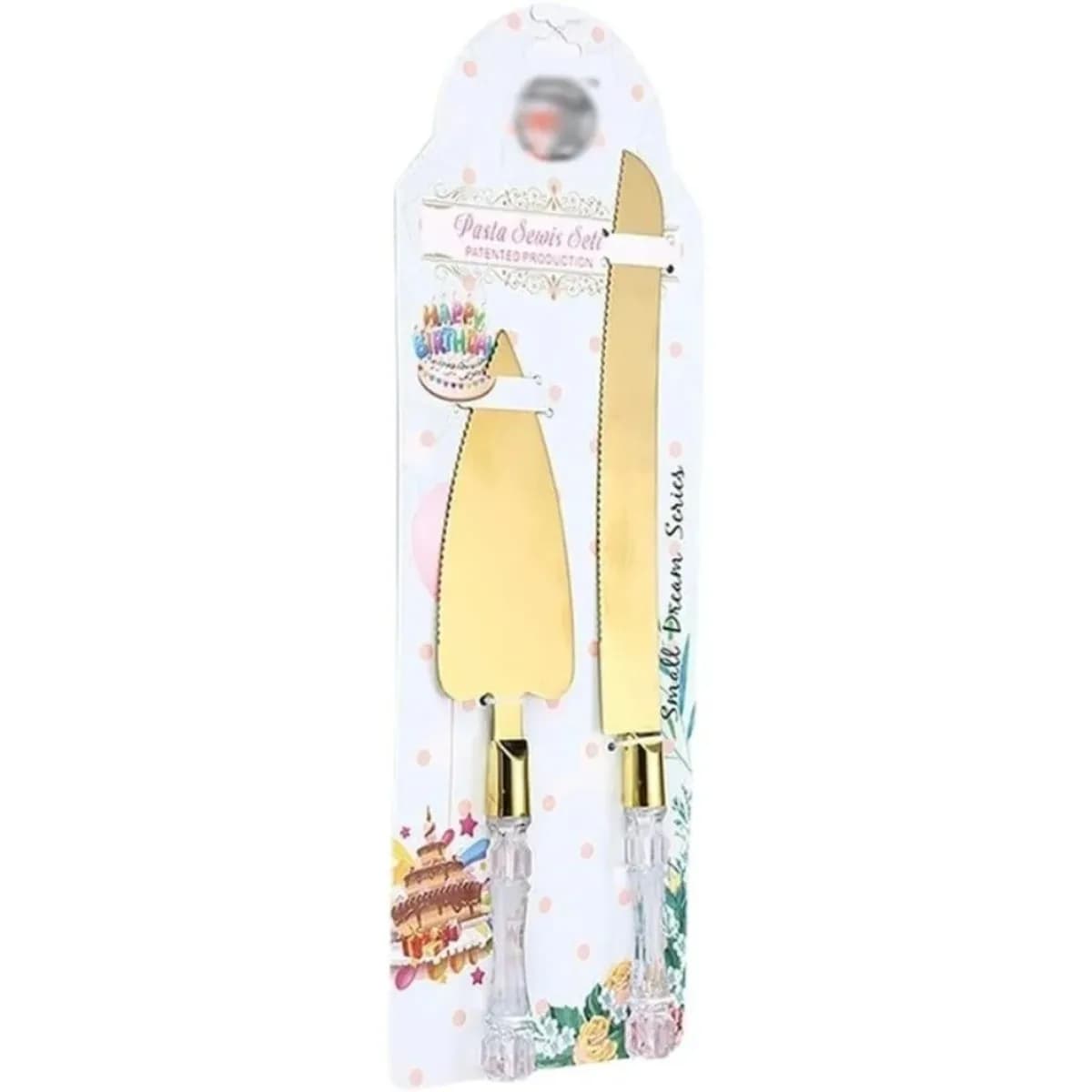 Set di 2 Spatole per Torte in Acciaio Inox, Coltello per Formaggio e Pane, per Pasticceria, Matrimoni, Compleanni e Feste